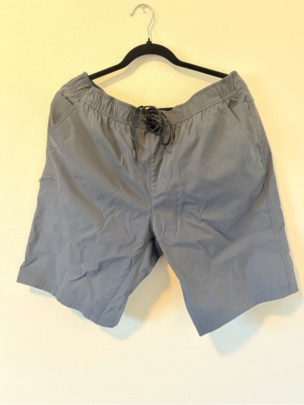 Weatherproof Vintage Men’s XL Grey Hybrid Trail Nylon Stretch Hiking Shorts